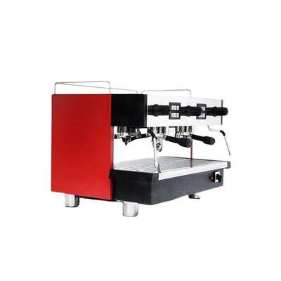 Máquina de café expresso comercial profissional de cabeças duplas de boa qualidade