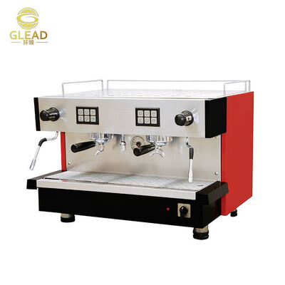 Máquina de café expresso comercial profissional de cabeças duplas de boa qualidade