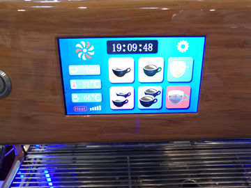 Café do tela táctil que faz o fabricante de café comercial semi automático da máquina