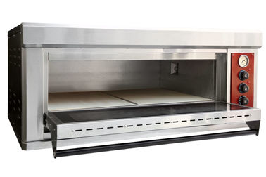Um equipamento pequeno 6.5KW da pizza do restaurante do tamanho do forno da máquina da pizza da plataforma
