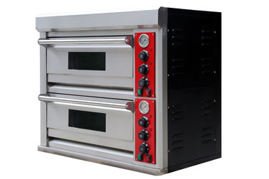 Energia comercial do forno da pizza do gás da plataforma do dobro do forno da pizza do restaurante salvar
