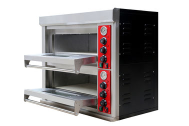 Energia comercial do forno da pizza do gás da plataforma do dobro do forno da pizza do restaurante salvar