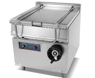 Gás profissional do equipamento da cozinha/cozinha elétrica que inclina a bandeja de cozimento na braza