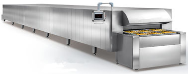 Linha de produção alimentar equipamento do forno de túnel para o brinde do bolo do pão do naco do biscoito