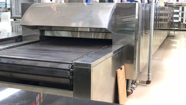 Linha de produção alimentar equipamento do forno de túnel para o brinde do bolo do pão do naco do biscoito