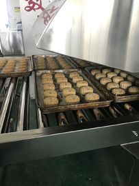 Linha de produção alimentar equipamento do forno de túnel para o brinde do bolo do pão do naco do biscoito
