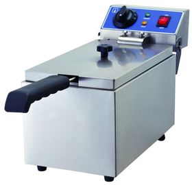 Cozinha de Glead que cozinha a frigideira profunda de aço inoxidável elétrica 6L 8L do equipamento